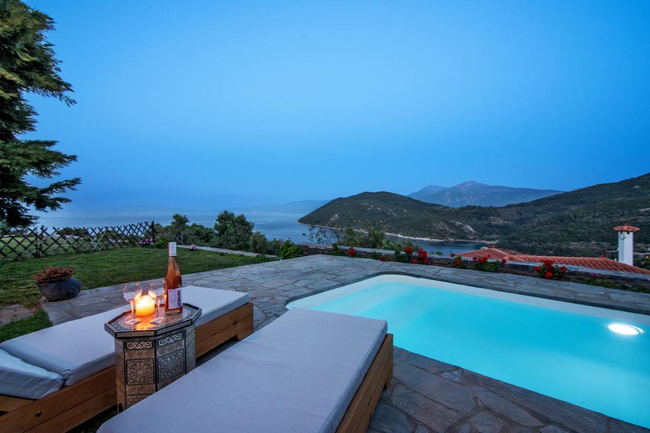 Nafsika Villas Apartments Ex Petra Mare Village 컬벨리 외부 사진