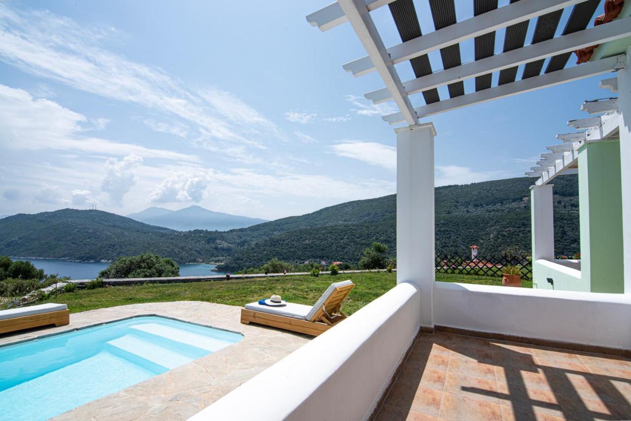 Nafsika Villas Apartments Ex Petra Mare Village 컬벨리 외부 사진