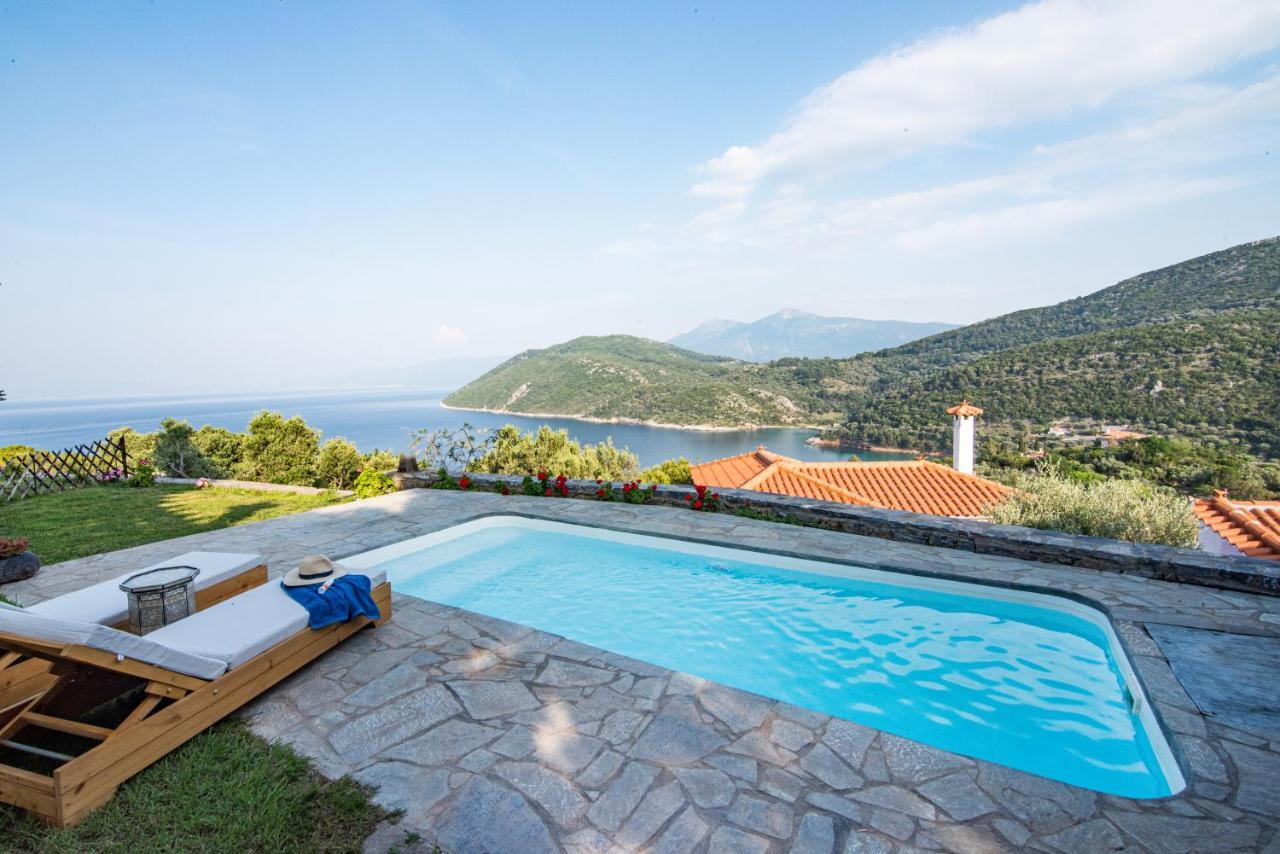 Nafsika Villas Apartments Ex Petra Mare Village 컬벨리 외부 사진